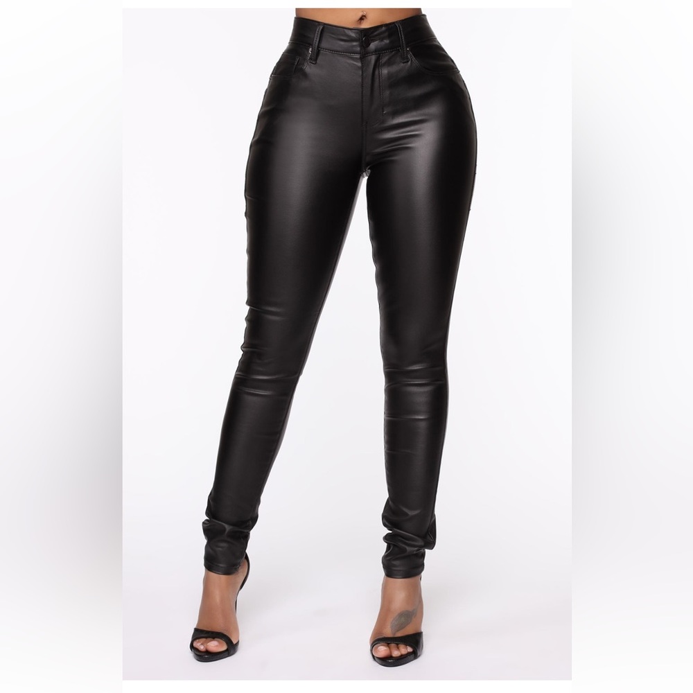 Fashionnova PU Leather Pant